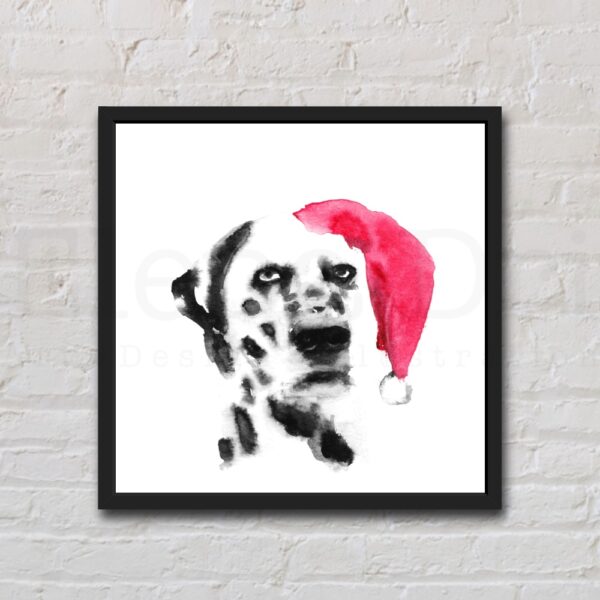 Christmas Dog Portrait - Image 2