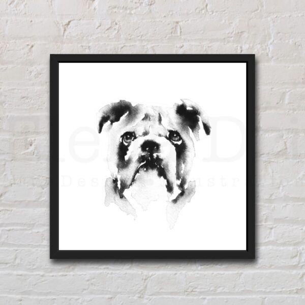 Bulldog Portrait - Image 2