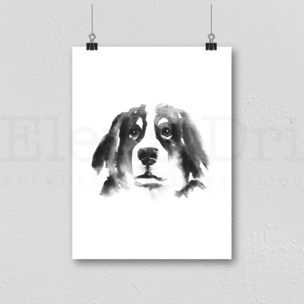 Bernese Mountain Dog Portrait - Image 4
