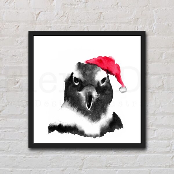 Christmas Penguin Portrait - Image 2