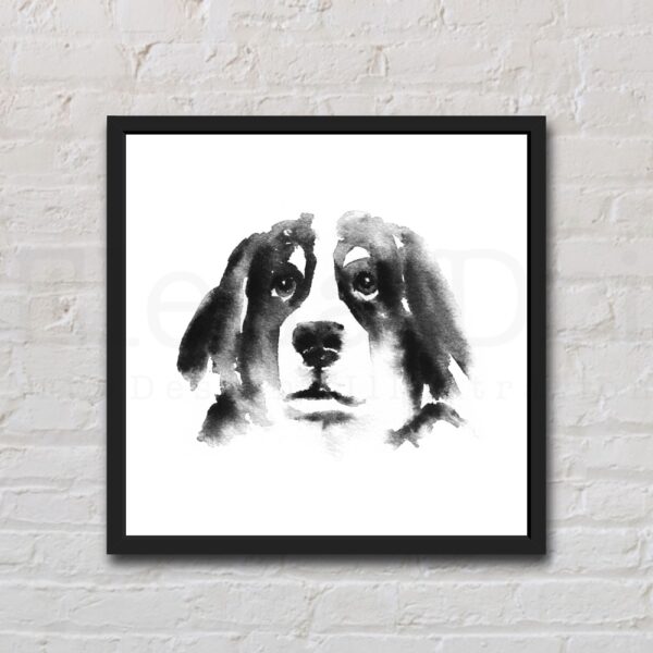 Bernese Mountain Dog Portrait - Image 2