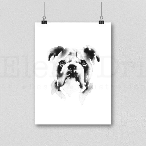 Bulldog Portrait - Image 3
