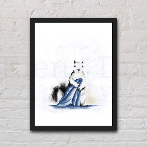Squirrel with towel - Image 4