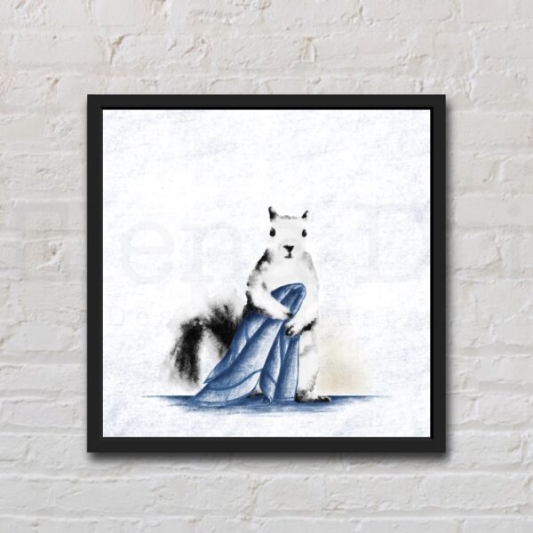 Squirrel with towel - Image 2