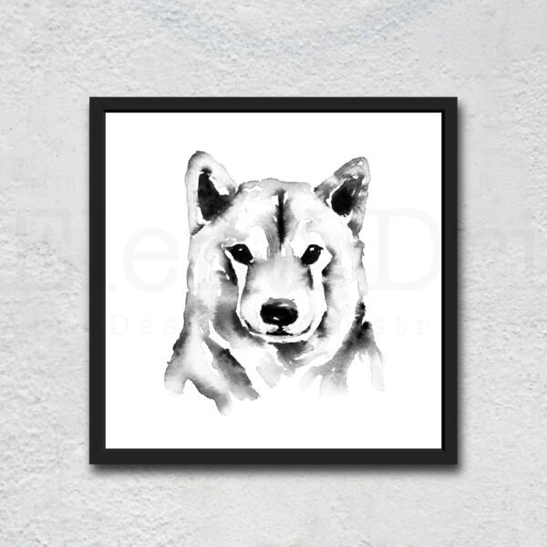 Shiba Inu Portrait - Image 2