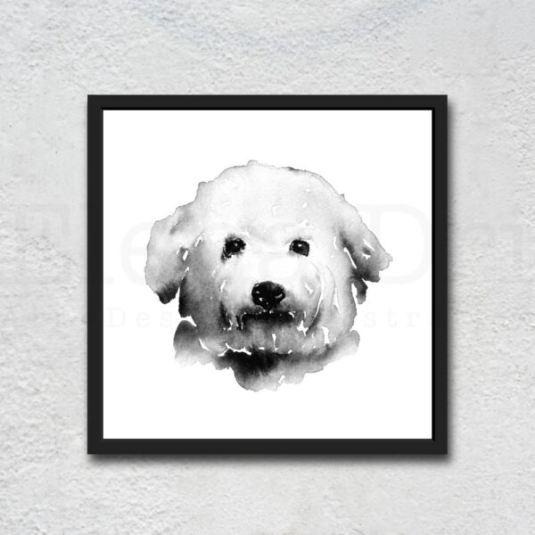 Bichon Frise Portrait - Image 2