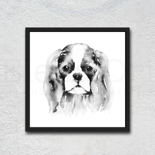 Cavalier King Charles Spaniel Portrait - Image 2